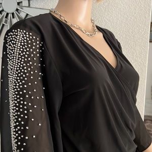 NWT(MSK) LADIES Fashion, shirt, size. M